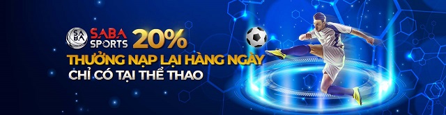 20% thưởng nạp lại hàng ngày