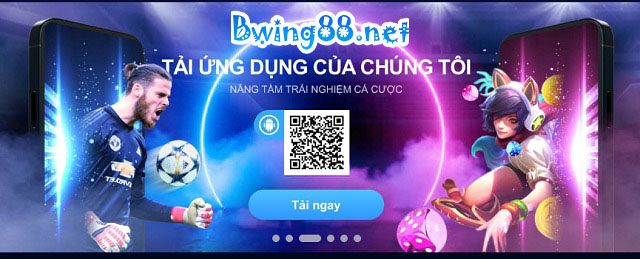 Truy cập link vào BWING trên điện thoại