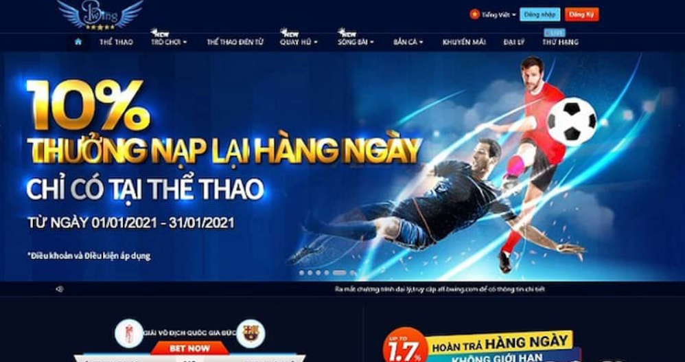 Bwing Sportsbook: Đắm chìm trong trải nghiệm cá cược thể thao đỉnh cao